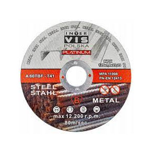 Tarcza    do przecinania stali    125x1,0 VIS